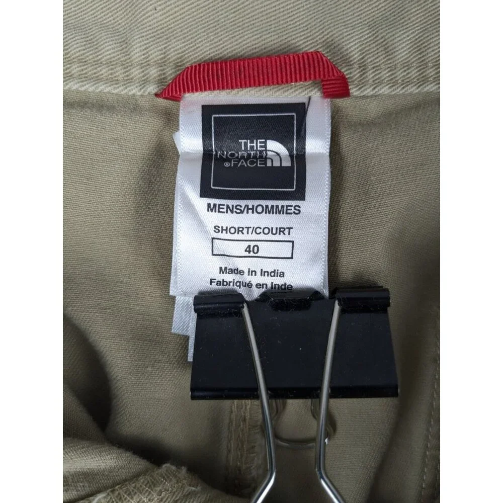 The North Face Pants Men's 40‎ Short Beige Chino Straight 100% Cotton